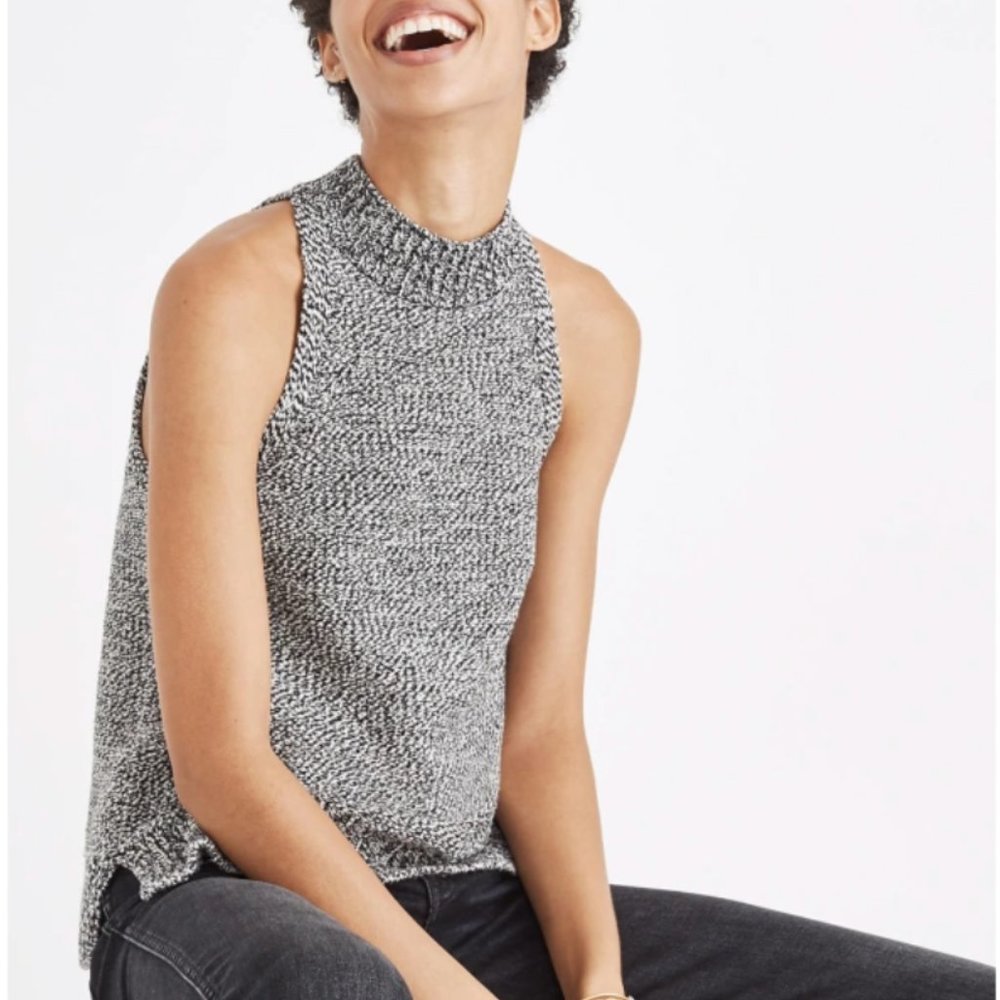 Madewell Cutaway Sweater Tank